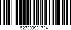 Código de barras (EAN, GTIN, SKU, ISBN): '5273999017341'