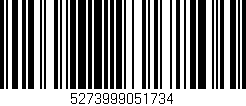 Código de barras (EAN, GTIN, SKU, ISBN): '5273999051734'