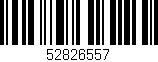 Código de barras (EAN, GTIN, SKU, ISBN): '52826557'