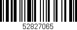 Código de barras (EAN, GTIN, SKU, ISBN): '52827065'