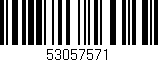 Código de barras (EAN, GTIN, SKU, ISBN): '53057571'