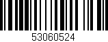 Código de barras (EAN, GTIN, SKU, ISBN): '53060524'
