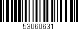 Código de barras (EAN, GTIN, SKU, ISBN): '53060631'
