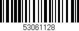 Código de barras (EAN, GTIN, SKU, ISBN): '53061128'