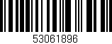 Código de barras (EAN, GTIN, SKU, ISBN): '53061896'