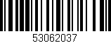 Código de barras (EAN, GTIN, SKU, ISBN): '53062037'