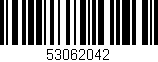 Código de barras (EAN, GTIN, SKU, ISBN): '53062042'