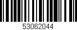Código de barras (EAN, GTIN, SKU, ISBN): '53062044'