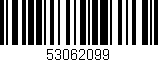 Código de barras (EAN, GTIN, SKU, ISBN): '53062099'