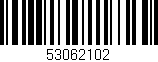 Código de barras (EAN, GTIN, SKU, ISBN): '53062102'