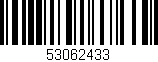 Código de barras (EAN, GTIN, SKU, ISBN): '53062433'