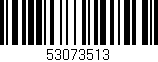 Código de barras (EAN, GTIN, SKU, ISBN): '53073513'