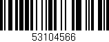 Código de barras (EAN, GTIN, SKU, ISBN): '53104566'