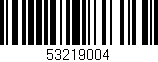 Código de barras (EAN, GTIN, SKU, ISBN): '53219004'