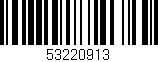 Código de barras (EAN, GTIN, SKU, ISBN): '53220913'