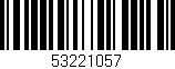 Código de barras (EAN, GTIN, SKU, ISBN): '53221057'