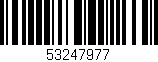 Código de barras (EAN, GTIN, SKU, ISBN): '53247977'
