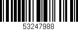 Código de barras (EAN, GTIN, SKU, ISBN): '53247988'