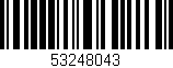 Código de barras (EAN, GTIN, SKU, ISBN): '53248043'
