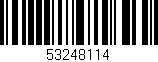 Código de barras (EAN, GTIN, SKU, ISBN): '53248114'