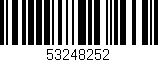 Código de barras (EAN, GTIN, SKU, ISBN): '53248252'