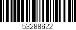 Código de barras (EAN, GTIN, SKU, ISBN): '53288622'