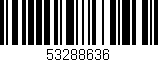 Código de barras (EAN, GTIN, SKU, ISBN): '53288636'