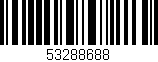 Código de barras (EAN, GTIN, SKU, ISBN): '53288688'