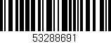 Código de barras (EAN, GTIN, SKU, ISBN): '53288691'