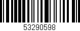 Código de barras (EAN, GTIN, SKU, ISBN): '53290598'
