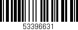 Código de barras (EAN, GTIN, SKU, ISBN): '53396631'