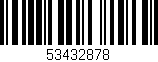 Código de barras (EAN, GTIN, SKU, ISBN): '53432878'