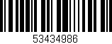 Código de barras (EAN, GTIN, SKU, ISBN): '53434986'