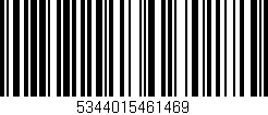 Código de barras (EAN, GTIN, SKU, ISBN): '5344015461469'