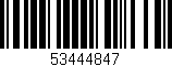 Código de barras (EAN, GTIN, SKU, ISBN): '53444847'