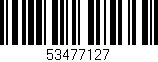 Código de barras (EAN, GTIN, SKU, ISBN): '53477127'