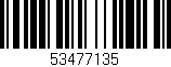 Código de barras (EAN, GTIN, SKU, ISBN): '53477135'