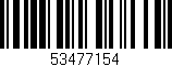 Código de barras (EAN, GTIN, SKU, ISBN): '53477154'