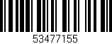 Código de barras (EAN, GTIN, SKU, ISBN): '53477155'
