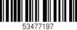 Código de barras (EAN, GTIN, SKU, ISBN): '53477197'