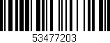 Código de barras (EAN, GTIN, SKU, ISBN): '53477203'