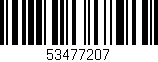 Código de barras (EAN, GTIN, SKU, ISBN): '53477207'