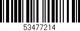 Código de barras (EAN, GTIN, SKU, ISBN): '53477214'