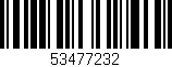 Código de barras (EAN, GTIN, SKU, ISBN): '53477232'