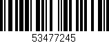 Código de barras (EAN, GTIN, SKU, ISBN): '53477245'