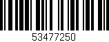 Código de barras (EAN, GTIN, SKU, ISBN): '53477250'