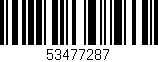 Código de barras (EAN, GTIN, SKU, ISBN): '53477287'