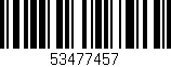 Código de barras (EAN, GTIN, SKU, ISBN): '53477457'