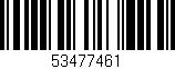Código de barras (EAN, GTIN, SKU, ISBN): '53477461'