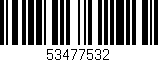 Código de barras (EAN, GTIN, SKU, ISBN): '53477532'